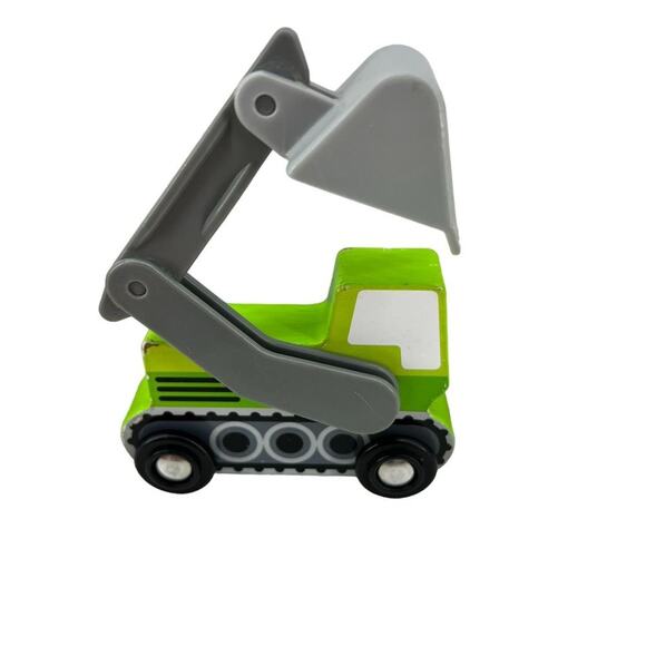 Wooden Construction Vehicle Lot Of 6 Melissa and Doug and More - Picture 11 of 14